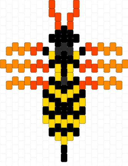 paper wasp - red,yellow,orange,insect,wasp