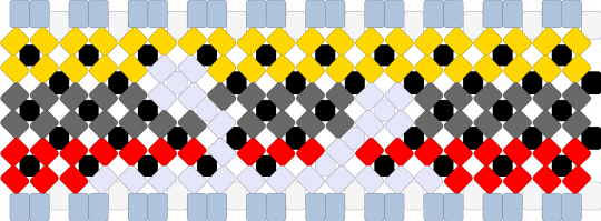 tenna themed cuff - light blue,gray,yellow,cool,deltarune,tenna