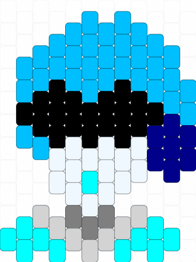 Queen Deltarune - light blue,queen,deltarune,cool