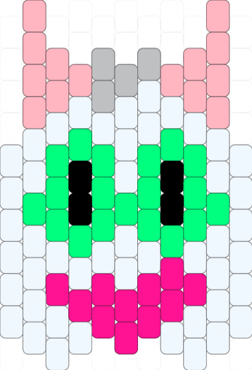 Ralsei pattern :) - pink,teal,ralsei,deltarune,cool,charm