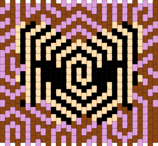 Trippy spiral cat panel - bag, cat, cool, panel, pink, red, spiral, trippy