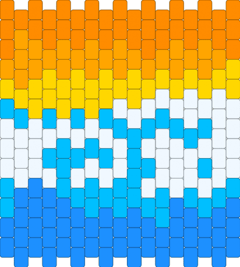 Aroace beach - light blue,orange,aromantic,asexual,aroace,pride,beach