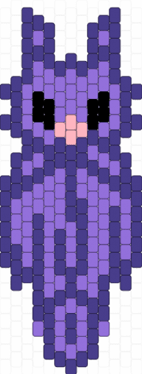 Purple bat - purple,bat,animal,panel,cool