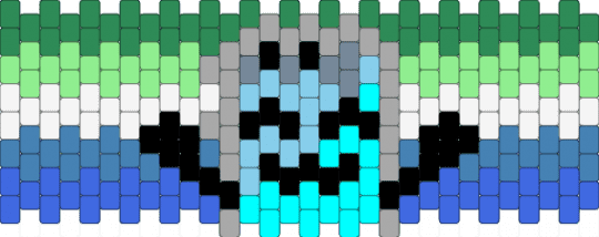 MLM MEPHONE4 CUFF!!! - light blue,green,teal,blue,inanimate insanity,pride,lgbt,pride flag,ii,osc,object show,gay