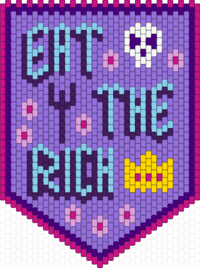 Eat The Rich - purple
