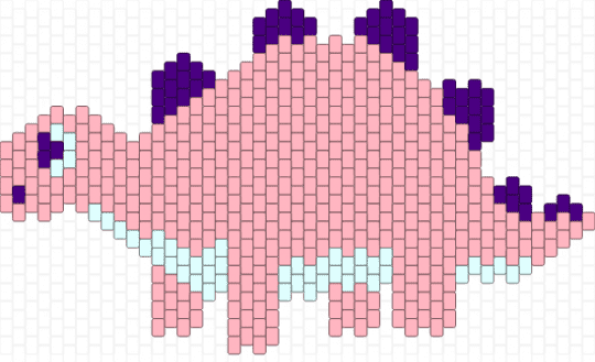 dinosaur idea 2 - pink