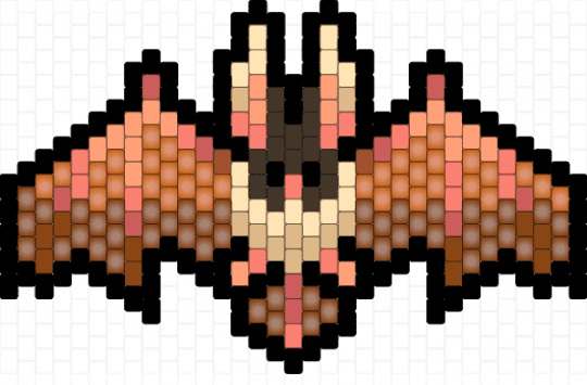 bat w/ my colors - orange,red