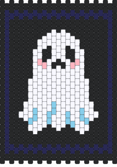 ghost banner recolor - black,white,purple
