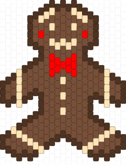 Gingerbread - brown,tan