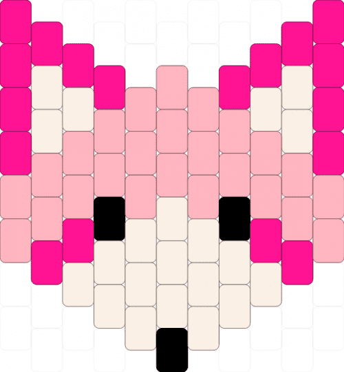 lil fox 2 - pink,white