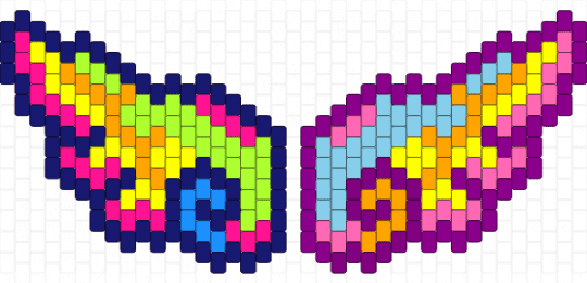 Wings Alt Color - pink,purple