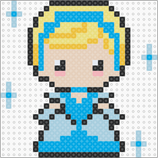 Cinderella - light blue