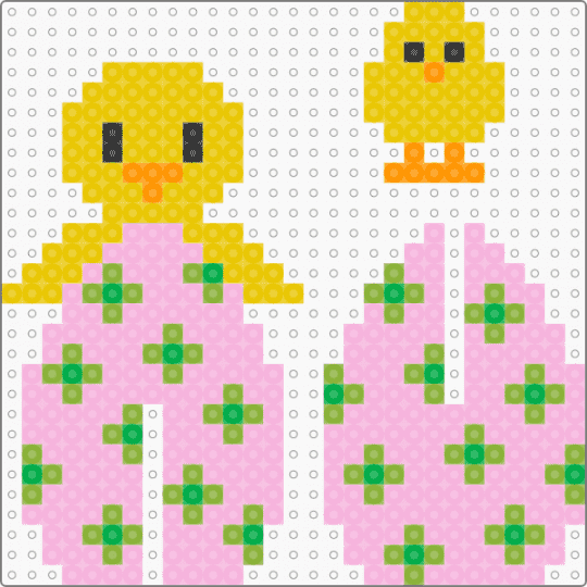 Chicken Easter Egg - pink