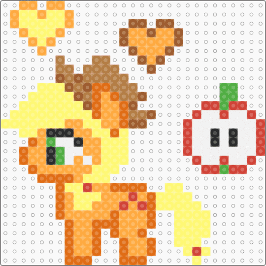 Baby Applejack - orange,yellow