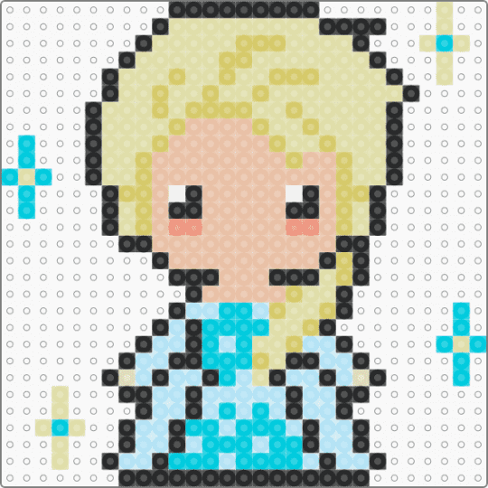 Elsa - elsa,princess,disney,frozen,movie,cartoon,character,yellow,light blue