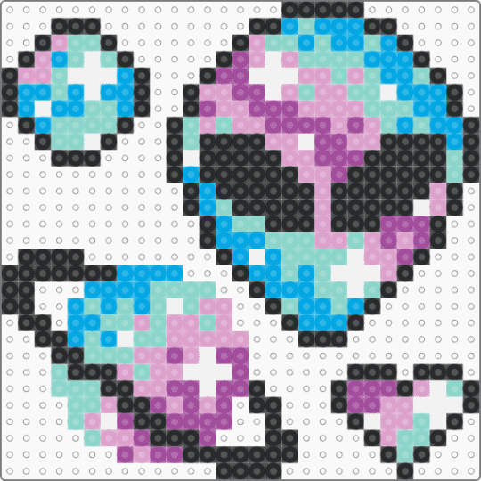 Sparkly Alien - alien,planet,extraterrestrial,galaxy,science fiction,space,scifi,light blue,pink