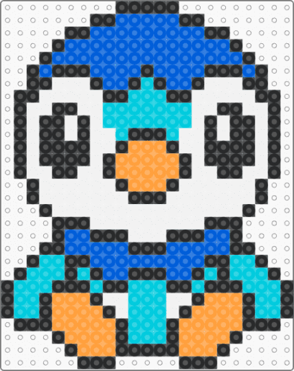Adorable Pinguin - piplup,pokemon,gaming,video game,blue