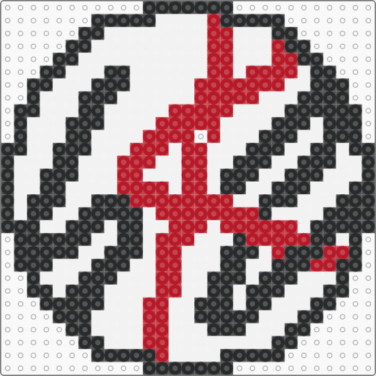 SKZ Logo - white,red