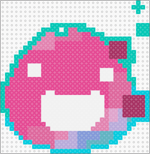 Glitch Slime - pink,glitch slime,glitch,slime,slime rancher