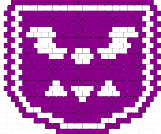 delta rune - pink, white