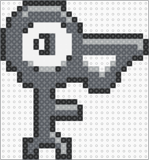 Unown F - shade - gray