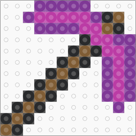 Lucky Pickaxe - pink