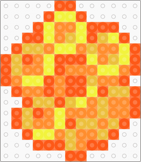Minecraft honeycomb - orange,yellow