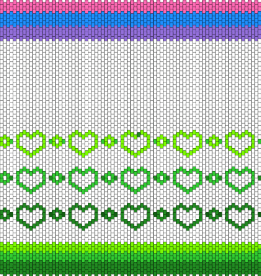 Good Luck Bear Bag (Back) - white,green