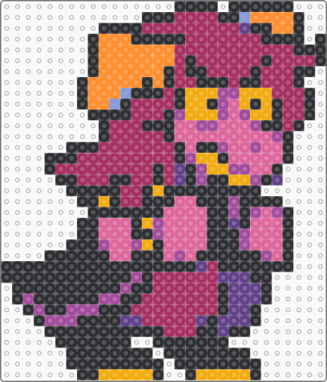 susie doggie - deltarune,characters,susie,puppy,pink