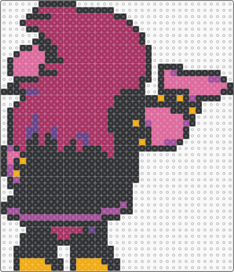 susie act - pink,deltarune,deltarune chapter 2,susie