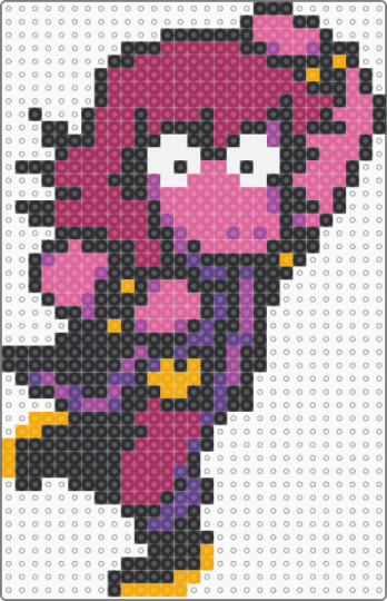susie shocked - pink,deltarune,characters,susie