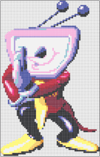 tenna whisper - yellow,purple,pink,deltarune,deltarune chapter 3,tenna