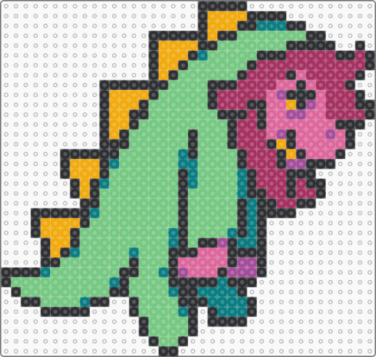 susiezilla idle - teal