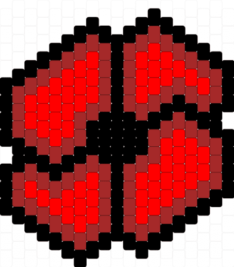 poppy - black,red