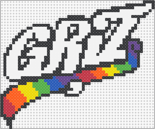 Griz - white,yellow,red,colorful