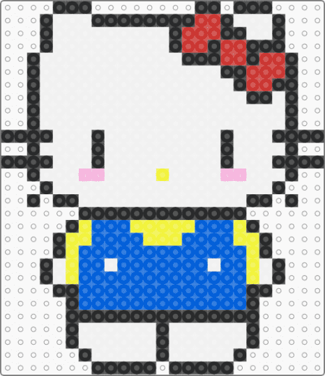 Hello Kitty - white,blue