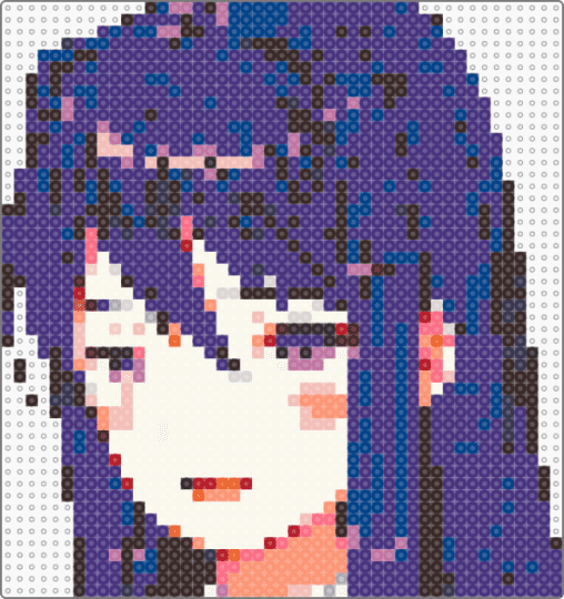 Yuri - brown,blue,purple