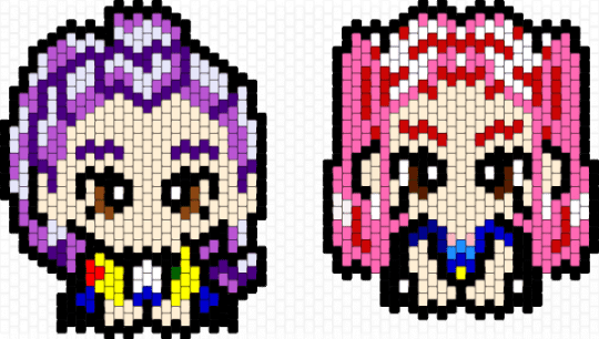 Kpop demon hunters - pink,purple,beige