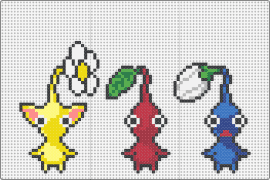 Pikmin - pikmin,cute,flower,video game,colorful,creature,strategy game
