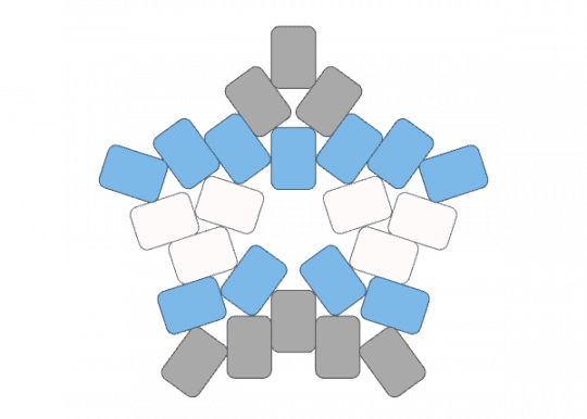 Demiboy star - beige, light blue