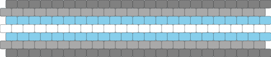 Demiboy cuff :3 - beige, gray, light blue