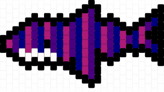 Bisexual shark 😼 - purple,pink