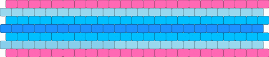 Transmasc cuff :3 - pink,light blue