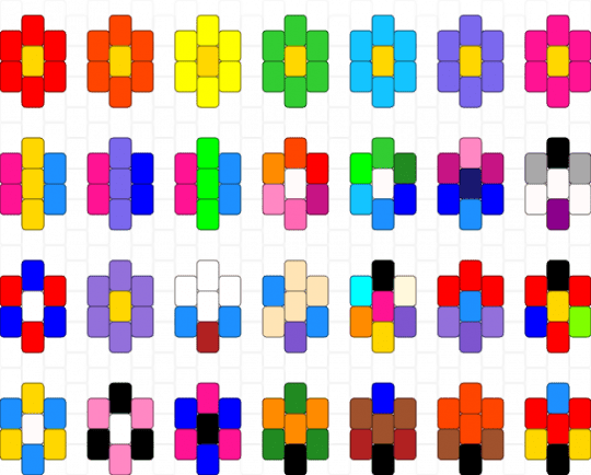 Flowers :D - red,light blue,purple,colorful