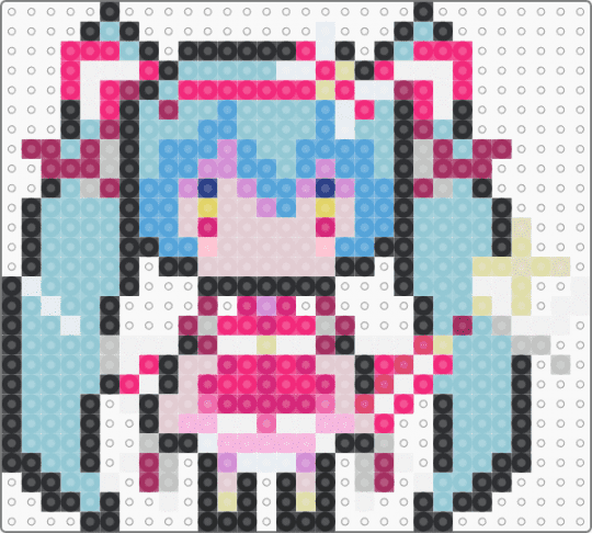 Retry Now Miku - pink,light blue