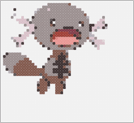 Paldean Wooper - paldean wooper,pokemon,poison,ground,brown,cute