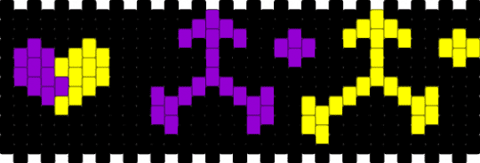 MURDER DRONES AHH CUFF - black,purple,yellow