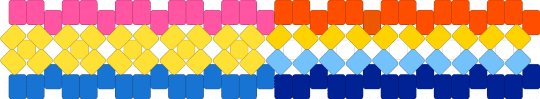 Pansexual & Aroace Xbase - aroace, cuff, heart, pansexual, pansexual and aroace, pride, xbase, yellow