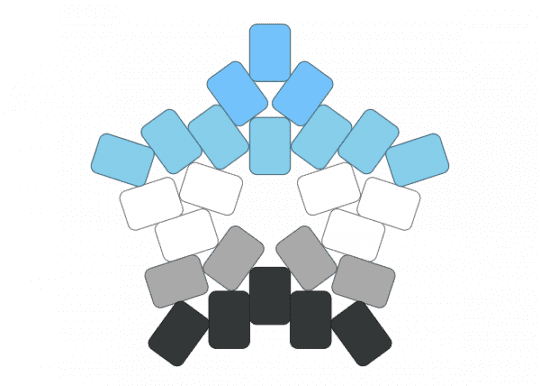 Otter pride star 🦦 - beige, gay man, lgbtqia, light blue, otter, pride, star