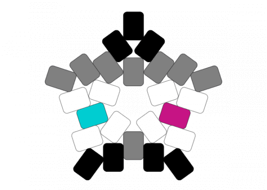 Librafluid - gray, lgbtqia, librafluid, pride, star